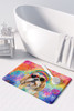 Shih Tzu Hippie Dawg Memory Foam Bath/Kitchen Mat DAC2562 product image at NuMercy 3
