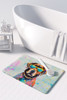 Chocolate Labrador Hippie Dawg Memory Foam Bath/Kitchen Mat DAC2523 product image at NuMercy 3