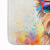 Yorkshire Terrier Hippie Dawg Memory Foam Bath/Kitchen Mat DAC2577 product image at NuMercy 4