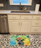 Bullmastiff Hippie Dawg Memory Foam Bath/Kitchen Mat DAC2478 product image at NuMercy 2