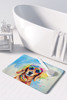 Dachshund Hippie Dawg Memory Foam Bath/Kitchen Mat DAC2498 product image at NuMercy 3
