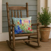 Texas Bluebonnets in Watercolor Throw Pillow 18" x 18" DAC1708 product image at NuMercy 4