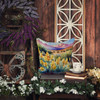 New Mexico Yucca Flower in Watercolor Throw Pillow 18" x 18" DAC1690 product image at NuMercy 5