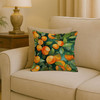 Florida Orange Blossom in Watercolor Throw Pillow 18" x 18" DAC1637 product image at NuMercy 2