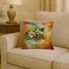Virginia American Dogwood in Watercolor Throw Pillow 18" x 18" DAC1713 product image at NuMercy 2