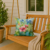Alaska Forget-me-nots in Watercolor Throw Pillow 18" x 18" DAC1623 product image at NuMercy 3