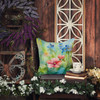 Alaska Forget-me-nots in Watercolor Throw Pillow 18" x 18" DAC1623 product image at NuMercy 5