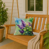 New Hampshire Purple Lilac in Watercolor Throw Pillow 18" x 18" DAC1686 product image at NuMercy 3