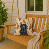 Black Newfoundland Heirloom Fall Throw Pillow 18" x 18" product image at NuMercy 3