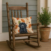 Black Newfoundland Heirloom Fall Throw Pillow 18" x 18" product image at NuMercy 4
