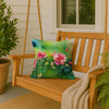 Iowa Wild Prairie Roses in Watercolor Throw Pillow 18" x 18" DAC1651 product image at NuMercy 3