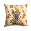 Brindle Boerboel Heirloom Fall Throw Pillow 18" x 18" product image at NuMercy