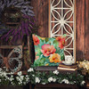 Georgia Cherokee Rose in Watercolor Throw Pillow 18" x 18" DAC1640 product image at NuMercy 5