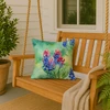 Texas Bluebonnets in Watercolor Throw Pillow 18" x 18" DAC1709 product image at NuMercy 3