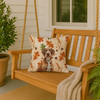 Wirehaired Pointing Griffon Heirloom Fall Throw Pillow 18" x 18" product image at NuMercy 3