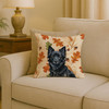 Schipperke Heirloom Fall Throw Pillow 18" x 18" product image at NuMercy 2