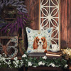 Blenheim English Toy Spaniel Coastal Sea Glass Throw Pillow 18" x 18" product image at NuMercy 5