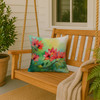 Missouri Hawthorns in Watercolor Throw Pillow 18" x 18" DAC1678 product image at NuMercy 3