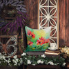 Missouri Hawthorns in Watercolor Throw Pillow 18" x 18" DAC1678 product image at NuMercy 5