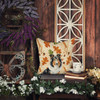Tricolor Collie Heirloom Fall Throw Pillow 18" x 18" product image at NuMercy 7
