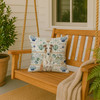 Borzoi Coastal Sea Glass Throw Pillow 18" x 18" product image at NuMercy 3