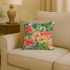 Indiana Peonies in Watercolor Throw Pillow 18" x 18" DAC1649 product image at NuMercy 2