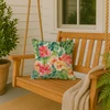 Indiana Peonies in Watercolor Throw Pillow 18" x 18" DAC1649 product image at NuMercy 3