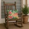 Indiana Peonies in Watercolor Throw Pillow 18" x 18" DAC1649 product image at NuMercy 4