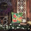Indiana Peonies in Watercolor Throw Pillow 18" x 18" DAC1649 product image at NuMercy 5