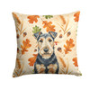 Welsh Terrier Heirloom Fall Throw Pillow 18" x 18" product image at NuMercy