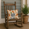 Blue Belton English Setter Heirloom Fall Throw Pillow 18" x 18" product image at NuMercy 4