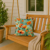 California California Poppies in Watercolor Throw Pillow 18" x 18" DAC1629 product image at NuMercy 3