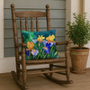 Tennessee Iris in Watercolor Throw Pillow 18" x 18" DAC1706 product image at NuMercy 4