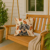 Wirehaired Wild Boar Dachshund Heirloom Fall Throw Pillow 18" x 18" product image at NuMercy 3