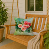 Georgia Cherokee Rose in Watercolor Throw Pillow 18" x 18" DAC1639 product image at NuMercy 3