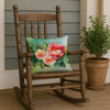 Georgia Cherokee Rose in Watercolor Throw Pillow 18" x 18" DAC1639 product image at NuMercy 4
