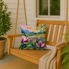 Louisiana Magnolias in Watercolor Throw Pillow 18" x 18" DAC1660 product image at NuMercy 3