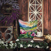 Louisiana Magnolias in Watercolor Throw Pillow 18" x 18" DAC1660 product image at NuMercy 5