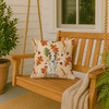 Borzoi Heirloom Fall Throw Pillow 18" x 18" product image at NuMercy 3