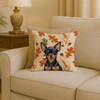 Black and Tan Russian Toy Heirloom Fall Throw Pillow 18" x 18" product image at NuMercy 2