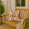 Orange Belton English Setter Heirloom Fall Throw Pillow 18" x 18" product image at NuMercy 3