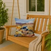 Nevada Sagebrush in Watercolor Throw Pillow 18" x 18" DAC1683 product image at NuMercy 3