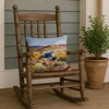 Nevada Sagebrush in Watercolor Throw Pillow 18" x 18" DAC1683 product image at NuMercy 4