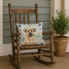 Fawn Boerboel Coastal Sea Glass Throw Pillow 18" x 18" product image at NuMercy 4