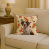 Roan German Wirehaired Pointer Heirloom Fall Throw Pillow 18" x 18" product image at NuMercy 2