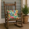 Alaska Forget-me-nots in Watercolor Throw Pillow 18" x 18" DAC1624 product image at NuMercy 4