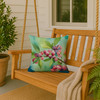 Connecticut Mountain Laurels in Watercolor Throw Pillow 18" x 18" DAC1634 product image at NuMercy 3