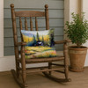 Montana Bitterroot in Watercolor Throw Pillow 18" x 18" DAC1680 product image at NuMercy 4