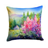 Idaho Syringa in Watercolor Throw Pillow 18" x 18" DAC1646 product image at NuMercy