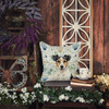 Parson Russell Terrier Coastal Sea Glass Throw Pillow 18" x 18" product image at NuMercy 5